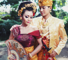 Свадебная церемония в Убуде (Индонезия)